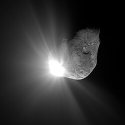 The collision of comet 9P/Tempel and the Deep Impact probe