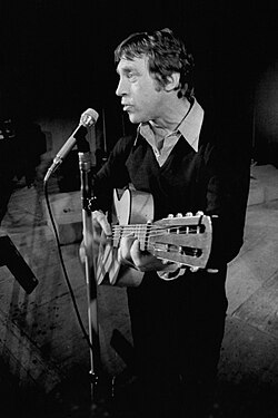 Soviet singer-songwriter, poet, and actor Vladimir Vysotsky in 1979