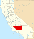 Kern County map