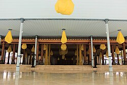 Pendhapa (pavilion) in Kraton Surakarta.
