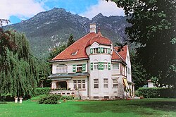Strauss villa at Garmisch-Partenkirchen