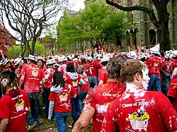 A scene from the finale of Hey Day for the Class of 2006