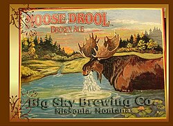 Ad for Moose Drool Brown Ale