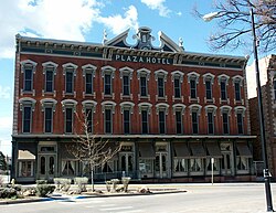 The Plaza Hotel in Las Vegas, New Mexico opened a year after the railroad established it as a key railhead for the cattle drives.