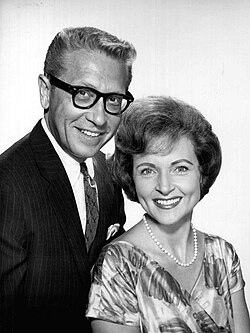 White and Allen Ludden in 1963