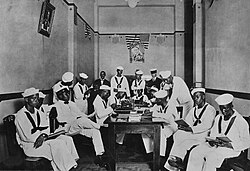 Colored sailors' room in World War I
