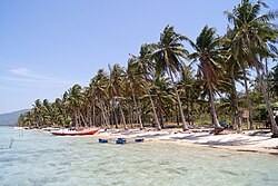 Beach in Karimunjawa Island, Jepara Regency