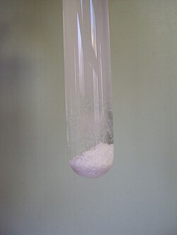 Sample of silver chloride