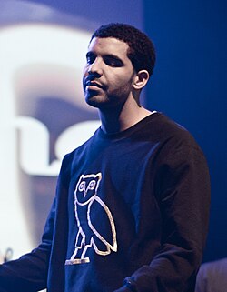 Drake performing in 2011