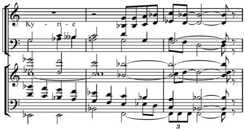 Polyvalency in Stravinsky's Mass(Leeuw 2005, 88)