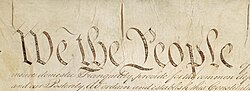 "We the People" in its original edition