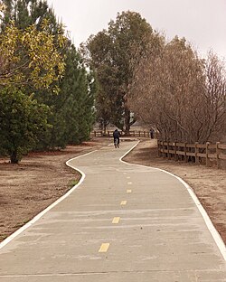 Sepulveda Dam Recreation Area Bike Path