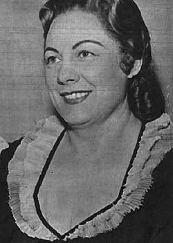 Callas's rival, Renata Tebaldi, 1961