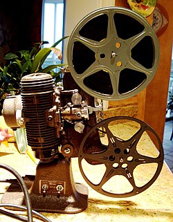 A Bell & Howell "Regent" 8mm home projector