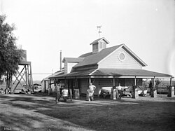 Rancho Rodeo de las Aguas c. 1905, when it was owned by Henry Hammel and Andrew H. Denker