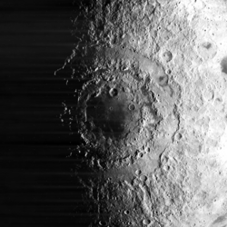 Mare Orientale, on Earth's Moon