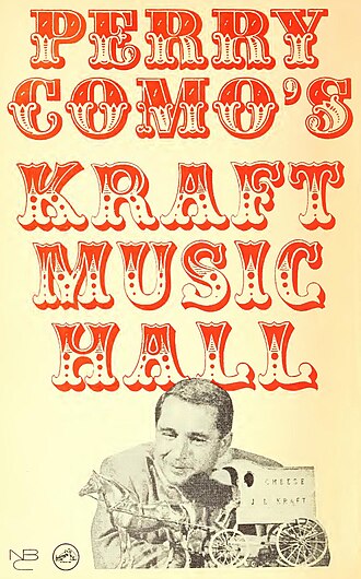 "Perry Como's Kraft Music Hall" ad in the Radio Annual and Television Year Book, 1964