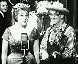 Jo Stafford as Cinderella G. Stump with Red Ingle performing their 1947 song, "Tim-Tay-Shun", on Startime in 1960