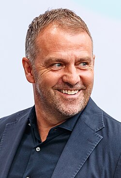 Hansi Flick served as the interim manager of Bayern Munich in 2019, following the resignation of Niko Kovač. He was eventually promoted to permanent manager.