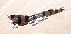 Egyptian MiG-21PFM in 1982