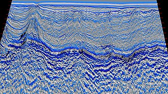 Seismic expression of basaltic sills from the Rockall Trough. Data courtesy UK OGA.