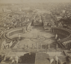 Rome from the Saint Peter's Basilica, 1901