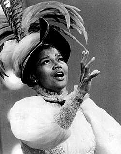 Pearl Bailey as Dolly, 1968.