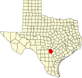 Bexar County map