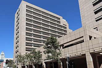 The Ronald Reagan State Building, the Supreme Court's branch office in Los Angeles, which it shares with the Court of Appeal for the Second District