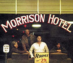 Photo by Henry Diltz used on the cover of Morrison Hotel