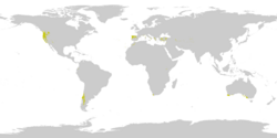 Warm-summer mediterranean climate (Csb) as of 1991-2020, using a threshold of −3 °C (27 °F) for the coldest month
