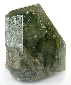 Diopside crystal from De Kalb, New York (size: 4.3 x 3.3 x 1.9 cm)