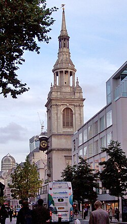 Traditionally, anyone born within earshot of the bells of St Mary-le-Bow church was considered to be a true Cockney.[192]