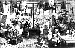 Temporary quarters for Volga Germans in central Kansas, 1875