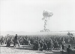 The US conducted hundreds of nuclear tests at the Nevada Test Site.