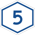 Metroad route marker