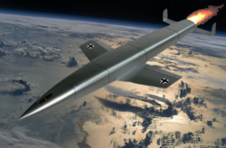 Silbervogel: a Nazi Germany space weapon project.