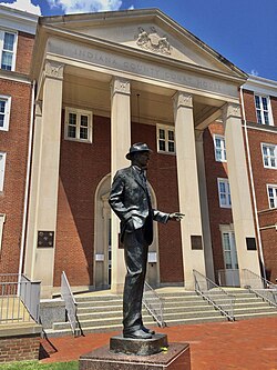 Stewart's statue at his hometown of Indiana, Pennsylvania