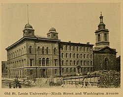 The university at its Washington and Ninth location