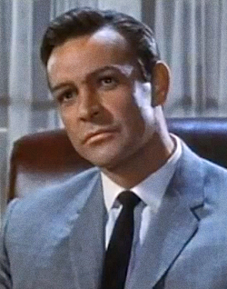 Connery in Alfred Hitchcock's Marnie (1964)