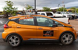 Mobile atmospheric volcanic fog (vog) measuring station in Hawaiʻi