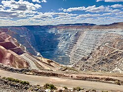 Super Pit gold mine on Kalgoorlie's Golden Mile in Western Australia
