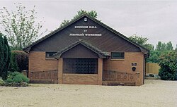 The exterior of a Kingdom Hall