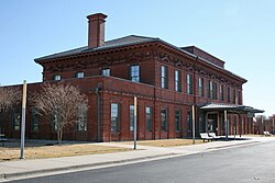 Choctaw Station, a restored train station