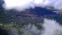 Kilauea Volcano Fissure 8 captured on May 3rd, 2019