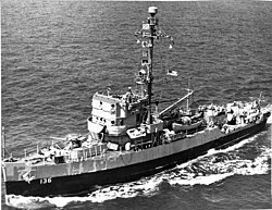 The minesweeper USS Admirable (AM-136) was transferred at Cold Bay, on 19 July 1945, becoming T-331 in the Soviet Navy.[9]