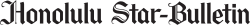 Honolulu Star-Bulletin logo in 2001