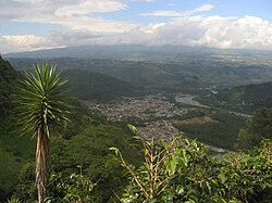 A view of Orosí, Costa Rica