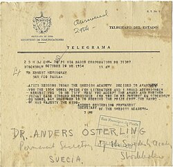telegram from with text