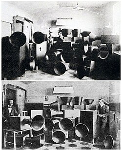 Luigi Russolo, intonarumori, 1913